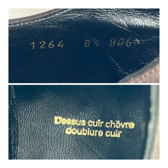 NWB Robert Clergerie France Vintage Brown Suede Lace Up Moccasin Heels 8,5 - Picture 14 of 15